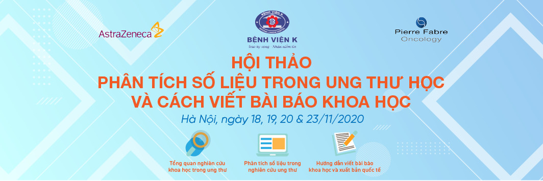 PHÂN TÍCH SỐ LIỆU TRONG UNG THƯ HỌC VÀ CÁCH VIẾT BÀI BÁO KHOA HỌC