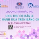 Khoá học 2: THỰC HÀNH ĐIỀU DƯỠNG DỰA TRÊN BẰNG CHỨNG
